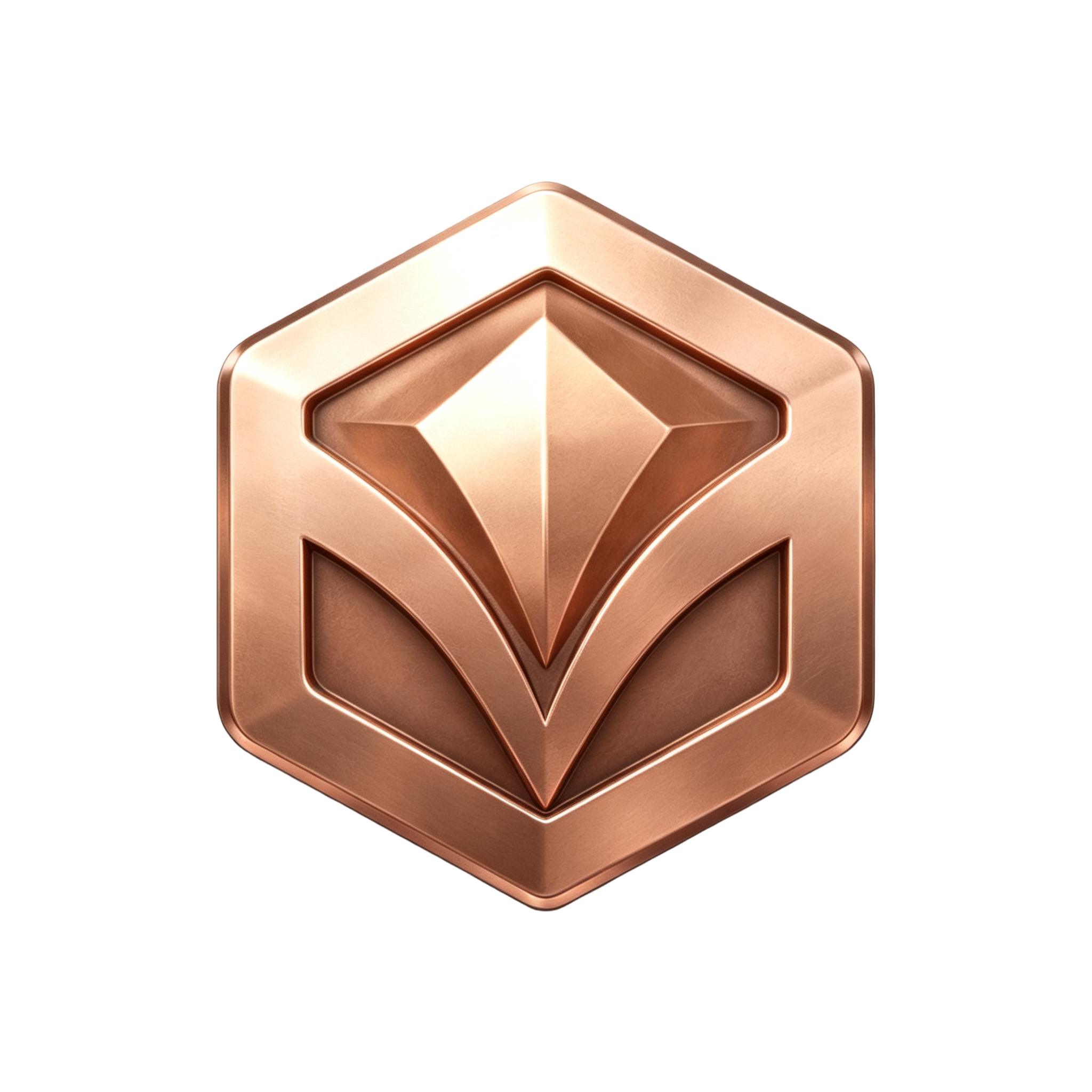 Bronze rank badge